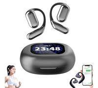 Xp2 Earbuds Over The Ear, Xp2 True Wireless Open Ear Earbuds - Bluetooth 5.4, Ai Language Translation Earbud Real-Time, 144 Languages & Accents (Grey)