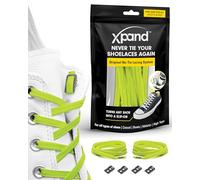 Xpand® No Tie Shoelaces - Flat Elastic Laces with Adjustable Tension - Slip-on Any Shoes (Lemon Lime)