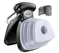 XPAPOV Portable Pet Pooper Scooper for Dogs, Foldable Dog Poop Scooper, Touch-Free Dog Waste Pickup Tool for Small, Medium, and Large Dogs (Grey)