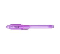 XPAU Invisible Ink Pen with UV Light - Magic Secret Message Writer for Kids, Reveal Notes with Built-in Torch, Perfect for Party Bag Fillers & Christmas Stocking Gifts (Purple)