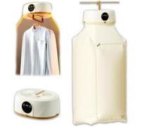 XPAU Portable Clothes Dryer, Foldable Electric Garment Drying Machine - Compact Design for Travel & Small Spaces, Energy-Efficient and Quiet Operation, Ideal for Humid Weather and Delicate Fabrics
