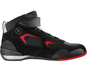 XPD X-Radical Motorcycle Shoes, black-red, size 45 for Men