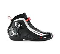 XPD X-ZERO R Motorcycle Boots, Black, Size 45