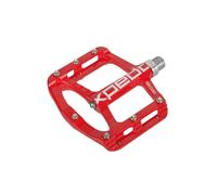 Xpedo Spry Magnesium Red Bike Flat Platform Pedals XMX24MC Red