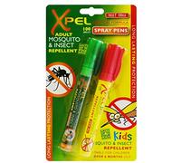 Xpel Mosquito & Insect Repellent Spray Pens Tropical Formula Adult & Kids Pack of 2