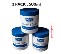 Xpel by XBC Body Care Vitamin E Cream , deeply moisturises , 3x 500mL