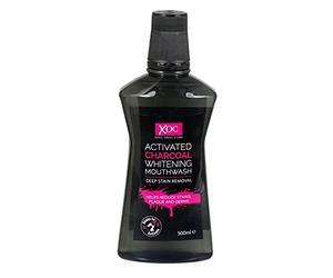 Xpel Charcoal Mouthwash,White