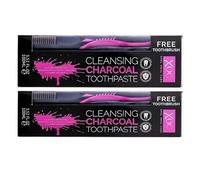 Xpel Cleansing Charcoal Toothpaste Toothpaste 100ml (2-Pack) - Exclusive AG Total Health Bundle