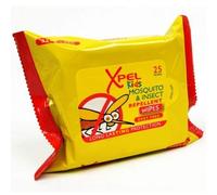 Xpel Kids Mosquito & Insect Repellent Wipes for Kids - 25 Wipes