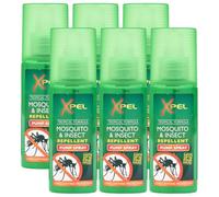 Xpel Mosquito & Insect Repellent Pump Spray 70ML - Travel Size Bug Spray for Mosquitoes, Midges & Flies, Outdoor Insect Protection for Holidays, Camping, Garden & Hiking