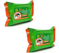 Xpel Mosquito & Insect Repellent Wipes – Pack of 2, 25 Wipes Each (Total 50)
