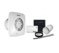 Xpelair 93032AW Low Volt 12v Simply Silent Timer Square LV100TS