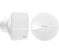 Xpelair Extractor Fan Simply Silent Contour C4TSR - Timer Controlled 100mm - White