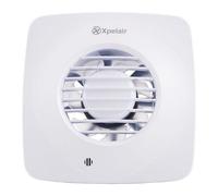 Xpelair DX100S Standard Square Extractor Fan with Wall Kit - 93025AW - Return Unit