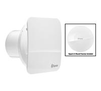 Xpelair Simply Silent Contour Axial Extractor Fan With Humidistat/timer - 4"/100mm Bathroom