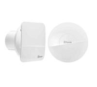 Xpelair Simply Silent Contour Axial Extractor Fan With Humidistat/timer - 4"/100mm Bathroom