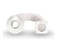 Xpelair Simply Silent Illumi Shower Fan Complete - 93087AW