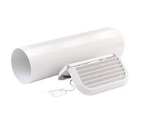 Xpelair The Simply Silent Contour Wall Kit Square White - 92992AW - Return Unit