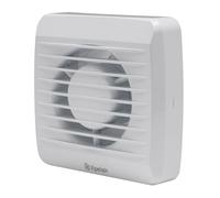 Xpelair VX100P-SP Standard 4"/100mm Bathroom Extractor Fan with Pullcord for Wall And Ceiling Fitting, Bathroom Fan in Cool White