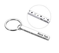 XPENMULBOJA Graduation stuffer for Teens Don't Do Stupid sh t Keychain Stuffer for Teens Boys Girls, Gifts for Son daughter Funny Christmas Gifts for Son from Mom, Don't Do Stupid sht keychain, Silver