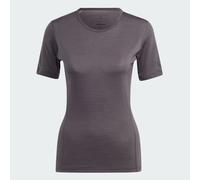 Adidas Xperior Merino 150 Baselayer Short Sleeve T-shirt Grey M Women