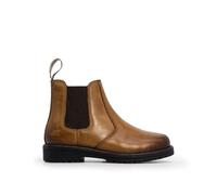 Xpert - Heritage Wrangler Junior Dealer Boots For Kids. Unisex Leather Ankle Boots For Everyday Wear. Easy To Clean And Durable Chelsea Style Farm Boots For Boys And Girls (Tan, 4UK)