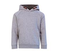 Xpert - Pro Junior Pullover Work Hoodies For Kids. Casual Long Sleeve Top With Large Front Pocket. Ideal As Kids Workwear Hoody. Fleece Sweatshirt With Graphite Reflective Details (3-4 Years) Grey
