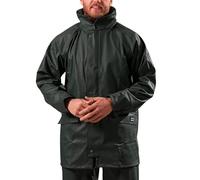 Xpert - Swampmaster Stormgear Unisex Waterproof Jacket. Windbreaker Breathable No-sweat Workwear Jacket For Men And Women. Raincoat For Work, Fishing, Cycling, Camping Or Walking (Green, XS)