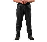 Xpert - Swampmaster Stormgear Unisex Waterproof Trousers. Windproof Breathable No-Sweat Workwear Overtrousers for Men and Women. Rain Over Pants for Work, Fishing, Cycling Or Walking (Navy, L)