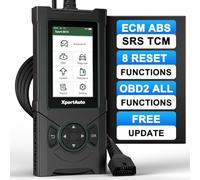 XpertAuto OBD2 Scanner S515 ABS SRS ECM TCM, Diagnostic Scan Tool with Reset for Oil/EPB/SAS/ETS/Battery/DPF/ABS Exhaust/SRS, Car Code Reader, Universal for All OBD II/EOBD Protocol Cars After 1996