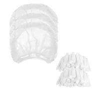 XPEX Pack of 200 Disposable Hair Caps, 52 cm, White, Disposable Head Cap, Surgical Cap, Headwear, Shower & Hygiene - Disposable Hair Caps, Food Nets