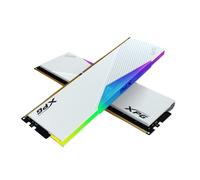 XPG Lancer RGB DDR5 6400MHz 32GB (2x16GB) CL32 UDIMM 288-Pins Desktop SDRAM DDR5 Dual Channel RAM Kit White Heatsink (AX5U6400C3216G-DCLARWH)