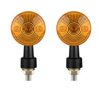 XPGHYIU 2pcs DC 12V 10W Motorcycle Accessories Turn Signal Lights Indicators Halogen Amber Light M10 Universal