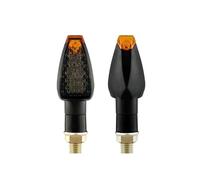 XPGHYIU Motorcycle Turn Signals Approved Signal Light Indicator Amber Blinker 12V/24V M10