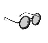 XPJBKC Adjustable Sunglasses, 1-9 Gears Rounded Polarized Glasses, Tinted Sunglasses, Mens Polarised sunglasses with ND9 Stepless Lens for Beach Travel Sun Protection (with storage box)