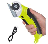 XPJBKC Electric Scissors, Cordless Electric Scissors, 240RPM Rechargeable Electric Scissor for Cutting Fabric, Handheld Electric Scissor for Cutting Cardboard, Cardboard Cutter Electric