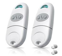 XPJBKC Remote Control Key Fobs, 2 Pack 433.92 MHz Compatible with Came 432NA, 432EE, 432EV,Garage Door Remote Opener Transmitter,Universal Wireless Copy remote control Electric Gate Fob R-emoteControl