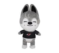XPJBKC Skzoo Plush, 20cm Stray Kids Skzoo Plush, Cute Dog Stuffed Animal Toys, Stray Kids Plushies, Ideal for Fan Collections and as a Gift for Them(Wolf Chan)