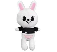 XPJBKC Skzoo Plush, 25cm Stray Kids Skzoo Plush, Cute White Rabbit Stuffed Animal Toys, Stray Kids Plushies, Ideal for Fan Collections and as a Gift for Fans (Leebit)