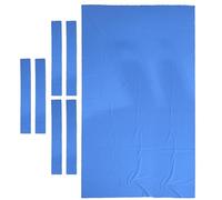 XPJYUA Billiard Cloth 7/8 ft Billiard Pool Table Cloth Snooker Felt Accessory Replacement for Casual Player(Blue,8ft 0.9mm)