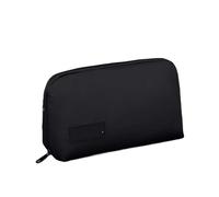 XPJYUA Travel Electronic Organizer Portable Wire USB Organizer Bag Travel Earphone Powerbank Data Lines Storage Pouch Large Capacity Mouse Cable(Black)