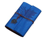 XPJYUA Vintage Refillable Notebook A7/A6/A5 Travelers Vintage Notebook PU Leather Blank Kraft Diary Note Book Journal Sketchbook Stationery School Office(Color4,A7 145X100MM)