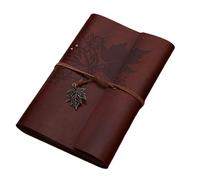 XPJYUA Vintage Refillable Notebook A7/A6/A5 Travelers Vintage Notebook PU Leather Blank Kraft Diary Note Book Journal Sketchbook Stationery School Office(Color5,A7 145X100MM)
