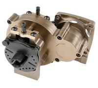 XPKHVZVLQ Aluminum Center Transmission Differential Gear Set For ROVAN LT/SLT Trucks, LOSI 5IVE-T, KM X2, 30 Degree North Truck(Metal gun)