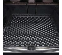 XPKLTXZW Car Boot Liners Mats for Polestar 4 2023 2024 2025, Custom Leather Rear Trunk Carpet Protector Liner Cargo Pad Luggage Tray Anti Slip Anti Scratch Interior Accessories,A/Black