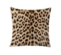 xpkvdsq Cushion Covers 40x40cm Leopard Print Super Soft Decorative Throw Pillow Covers, Lumbar Cushion Cases for Couch Bedroom Car Decor, Modern Home Decor for Sofa Bedroom