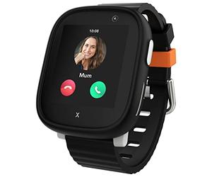 XPLORA X6 Play - Watch Phone for Children (4G) - Calls, Messages, Kids School Mode, SOS Function, GPS Location, Camera and Pedometer - Includes 2 Year Warranty (BLACK)