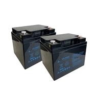 Xplorer PAIR OF 2 X 12V 45AH AGM MOBILITY SCOOTER BATTERIES (XPEV12-45), Reliable and long Lasting Replacement Batteries For Electric & Wheelchairs, use on Mid-Weight to Heavy Scooters