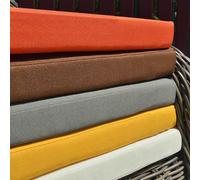 Xpnit 5cm Thick Garden Bench Cushion 2/3 Seater Waterproof,100/120cm Rectangle Garden Bench Seat Cushion Pads for Dining Home Indoor Outdoor (120X50cm,Brown)