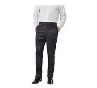 Xposed Alfred - Black Pinstripe Trouser
